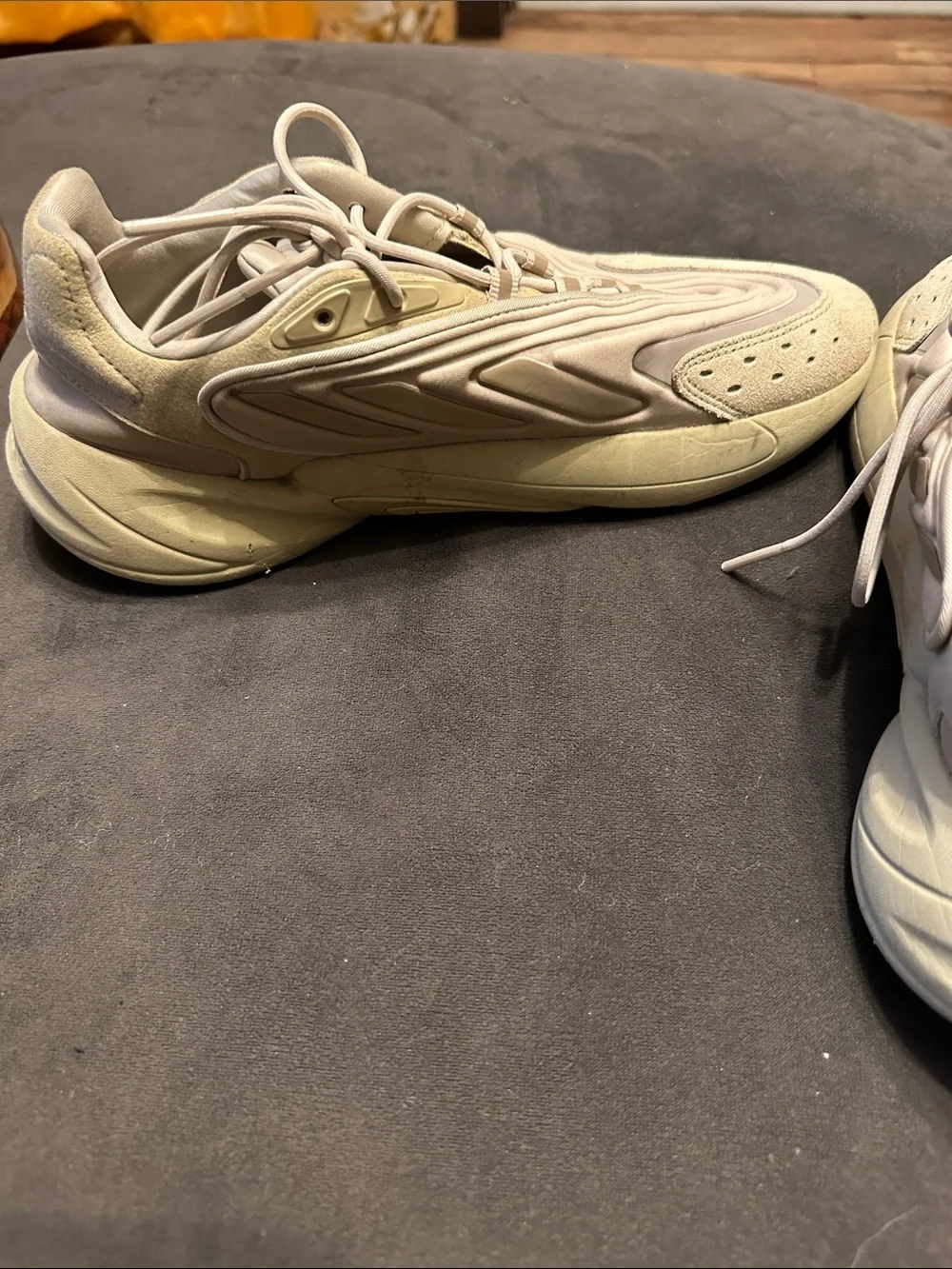 adidas Men’s Sneakers in Light Beige and Pale Cream